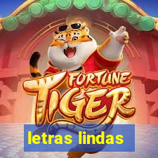 letras lindas